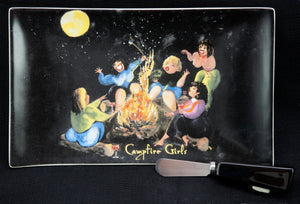 Campfire girls tapas plate